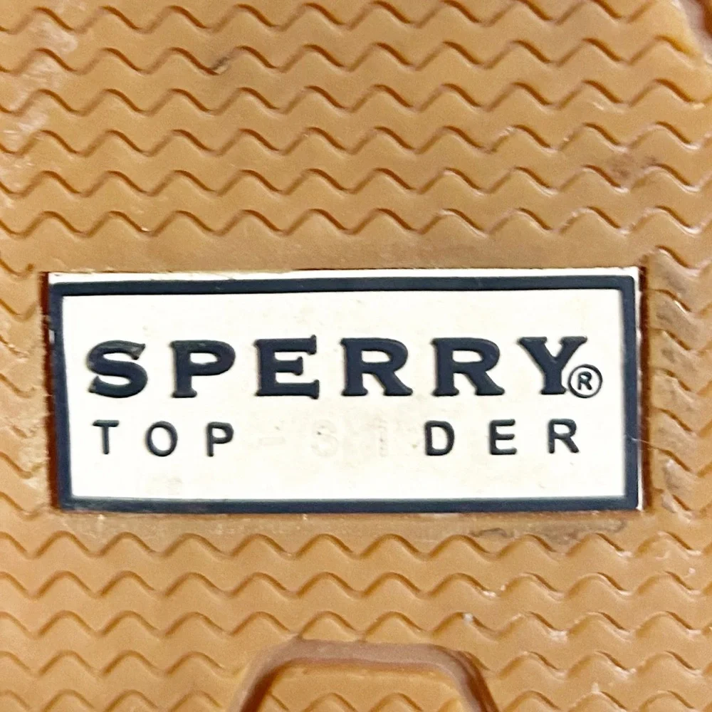 Sperry Topsiders Halyard Gray Washed Light Fade Canvas Lace Up Classic Boat Shoe